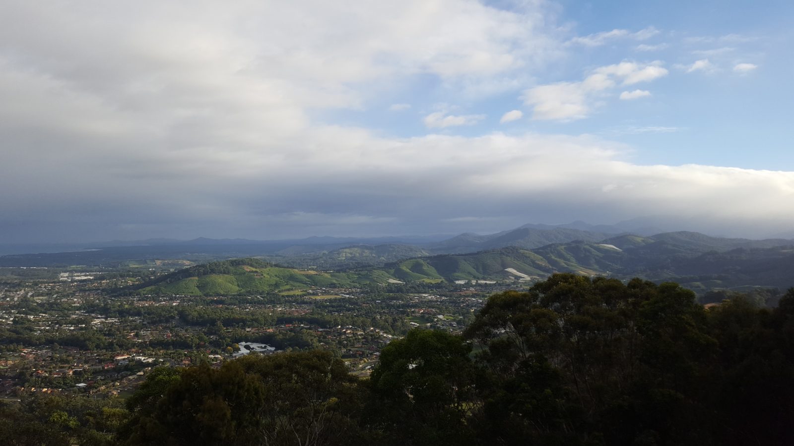 Les hauteurs de Coffs Harbour