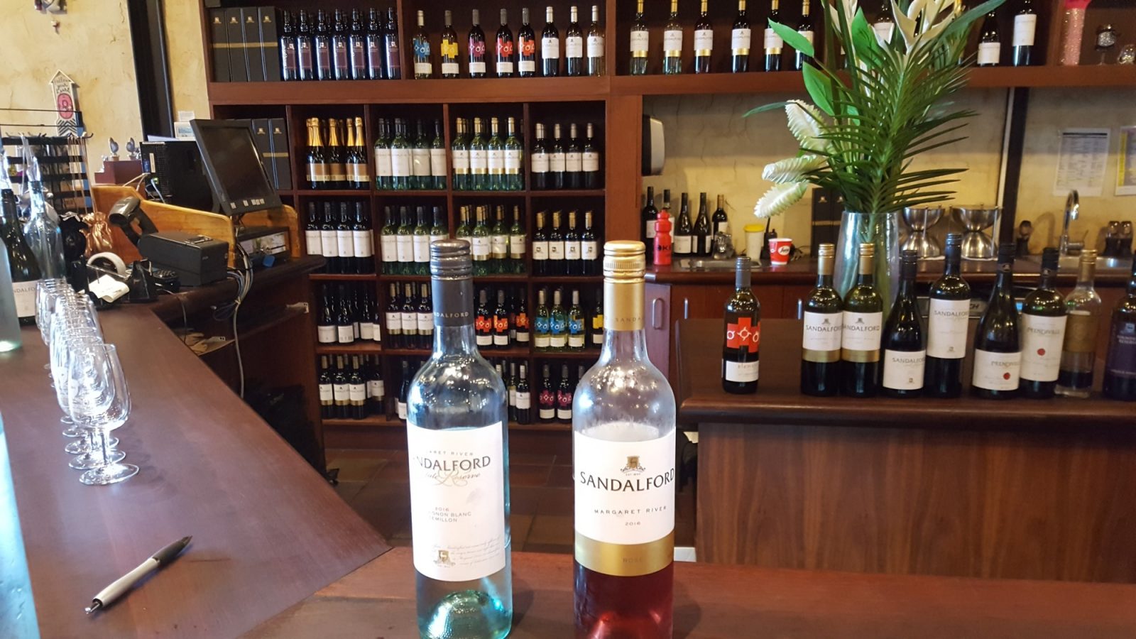 Sandalford Wines d&eacute;gustation vin